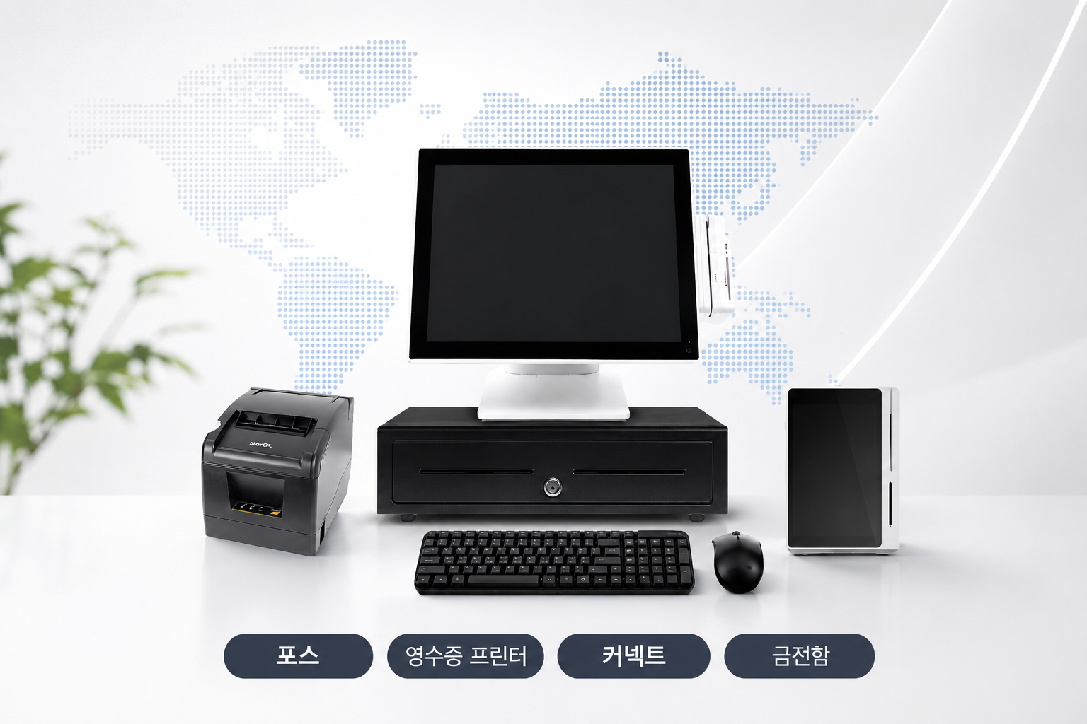 포스 및 결제 장비 구성